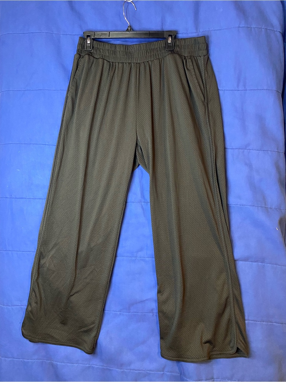 aerie grey Mesh Jogger Pants